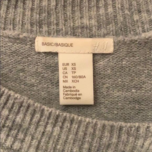 Grey knit sweater - H&M - Picture 2 of 4